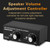 B050  Passive Speaker Volume Adjustment Controller,  Left And Right Channel Independent Volume Adjustment, 150W Per Channel