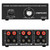 B051 2 Input And 1 Output Power Amplifier And Speaker Selection Switcher Output With Volume Adjustment 2 Power Amplifiers Audio Switcher Switch Distribution Comparator