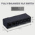 2-In 1-Out XLR Switcher Fully Balanced Passive Pre-Active Speaker Lossless Volume Control Switcher