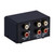 B101 2 In 1 Out (1 In 2 Out) Audio Source Signal Selection Switcher Computer Speaker  RCA Lossless Audio Source Switcher