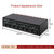 2-in 4-out Power Amplifier Speaker Switcher Splitter Comparator 300W Per Channel Without Loss Of Sound Quality