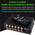 4 In 2 Out / 2 In 4 Out RCA Audio Signal Selector Switch Device with Remote Control