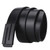 Dandali TT26 Men Fashion Black N Buckle Leather Belt Waistband, Length: 115cm