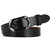 ZK--052 Soft and Wear-resistant Fine Cowhide Belt with Pin Buckle, Length: