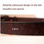 ZK--067 Retro Engraved Buckle Butterfly Print Pin Buckle Leather Belt, Length: