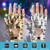 Children Punk Rivet Faux Leather Glove Kids DS Dancing Rock and Roll Jazz Half Finger Glove