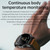 TK22 1.39 inch IP67 Waterproof Leather Band Smart Watch Supports ECG / Non-invasive Blood Sugar