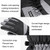 HLINTRANGE 061 Skiing Warm Gloves Sports Riding Waterproof Touch Screen Gloves