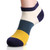 Men Splicing Color Summer Socks Combed Cotton Breathable Sweat Absorption Elastic Ankle Adults Socks