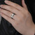 Ring Men Titanium Black