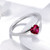 S925 Sterling Silver Ring Heartbeat Fashion Ring