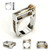 Mechanical Two-Tone Ring Gear Novelty Jewelry Ring, Size: 6