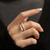 S925 Sterling Silver Cool Style Ladies Combination Ring