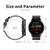 BW0223 Heart Rate/Blood Oxygen/Blood Pressure Monitoring Bluetooth Smart Calling Watch