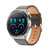 Ochstin 5HK46P 1.36 inch Round Screen Leather Strap Smart Watch with Bluetooth Call Function