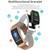 K50 1.08 inch Silicone Band Earphone Detachable IP67 Waterproof Smart Watch Support Bluetooth Call