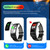 K60 1.08 inch Silicone and Earphone Detachable Life Waterproof Smart Watch Support Bluetooth Call