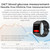 E600 1.47 inch Color Screen Smart Watch Support Heart Rate Monitoring / Blood Pressure Monitoring