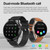 1.43 inch Leather Strap Bluetooth Call Smart Watch Support ECG / Non-invasive Blood Sugar