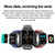 TK63 1.91 Inch Color Screen Air Pump Smart Watch, Supports Blood Pressure Monitoring / ECG
