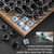 TW1867 Round Retro Punk Keycap Mechanical Wireless Bluetooth Keyboard