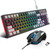 HXSJ L98 2.4G Wireless RGB Keyboard and Mouse Set 104 Keys + 1600DPI Mouse