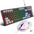 HXSJ L98 2.4G Wireless RGB Keyboard and Mouse Set 104 Keys + 1600DPI Mouse