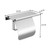 4103 Stainless Steel Roll Paper Holder Mobile Phone Paper Towel Rack Hotel Bathroom Rack, Color: