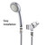 Concealed Shower Head 5 Function Pause Mode Shower Head, Style：