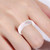 SH100 5.7mm Wide Silicone Ring Glitter Couple Ring