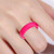 SH100 5.7mm Wide Silicone Ring Glitter Couple Ring