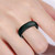 SH100 5.7mm Wide Silicone Ring Glitter Couple Ring
