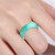 SH100 5.7mm Wide Silicone Ring Glitter Couple Ring