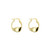 925 Silver Needle Retro Earrings Geometric Twist Temperament Earrings