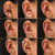 Simple Small Drilling Lug Clip Geometric Zircon Earrings