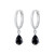 S925 Sterling Silver Water Drop Zircon Women Earrings