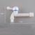 Plastic Single Cooler Faucet Wall Mounted Washing Machine Faucet
