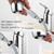 Pull-Out Hot And Cold Telescopic Scrubbed Water Tank Faucet