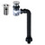 Household Deodorant Washbasin Water Pipe, Style: