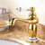 Antique Hot and Cold Bathroom Washbasin Faucet, Style: