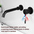 In-wall Hidden Concealed Faucet Hot and Cold Copper Mixing Valve