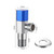 Hot and Cold Water Pipe Faucet 4 Points Water Stop Switch Valve