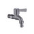 Bathroom Toilet Stainless Steel Bib Tap Wall Mounted Washing Machine Water Tap ,Spec: