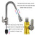 Kitchen Pull-out Universal Telescopic Hot & Cold Water Faucet