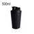 500mL(17.5oz) Healthy Sports Cup Stainless Steel Protein Powder Classic Shaker Bottle Replacement Milkshake Cup