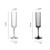 165ml Household Acrylic Champagne Glasses
