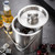 Double-Layer Portable Stainless Steel Ice Bucket Bar Champagne Beer Barrel