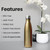JUNSUNMAY 304 Stainless Steel Double-layer Vacuum Insulated Water Bottle