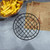 Wrought Iron Fruit Portable Storage Basket Bread French Fries Fried Snacks Portable Basket