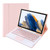 A08B-A Candy Color Bluetooth Keyboard Leather Case with Pen Slot & Touchpad